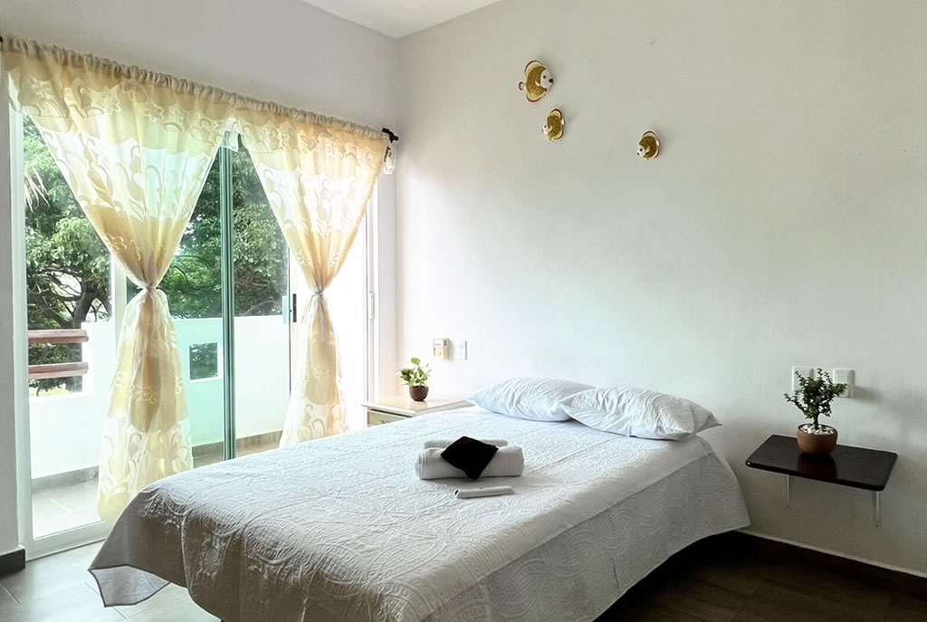 Superior Doble con Vista al Mar & Balcón