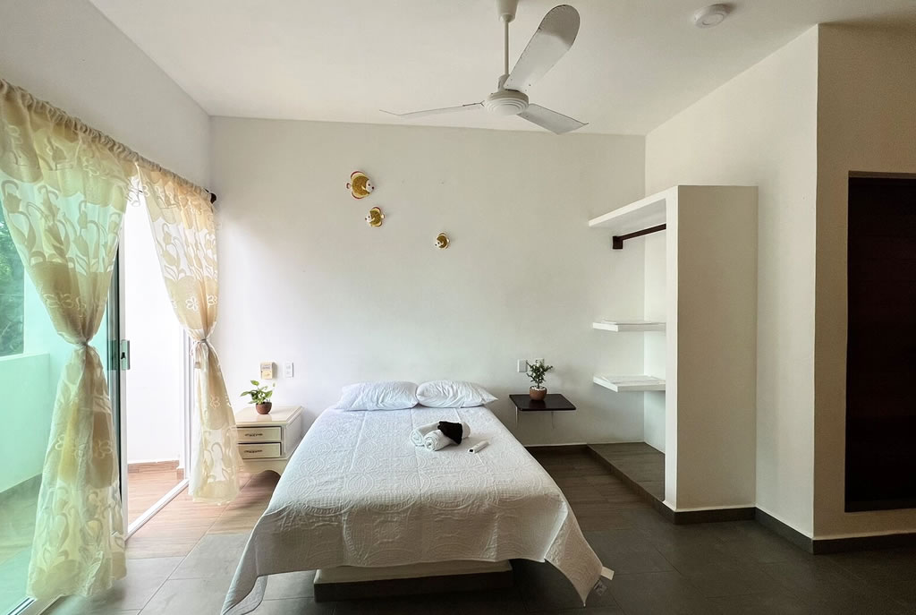 Superior Doble con Vista al Mar & Balcón